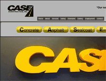 Tablet Screenshot of caseconstruction.com